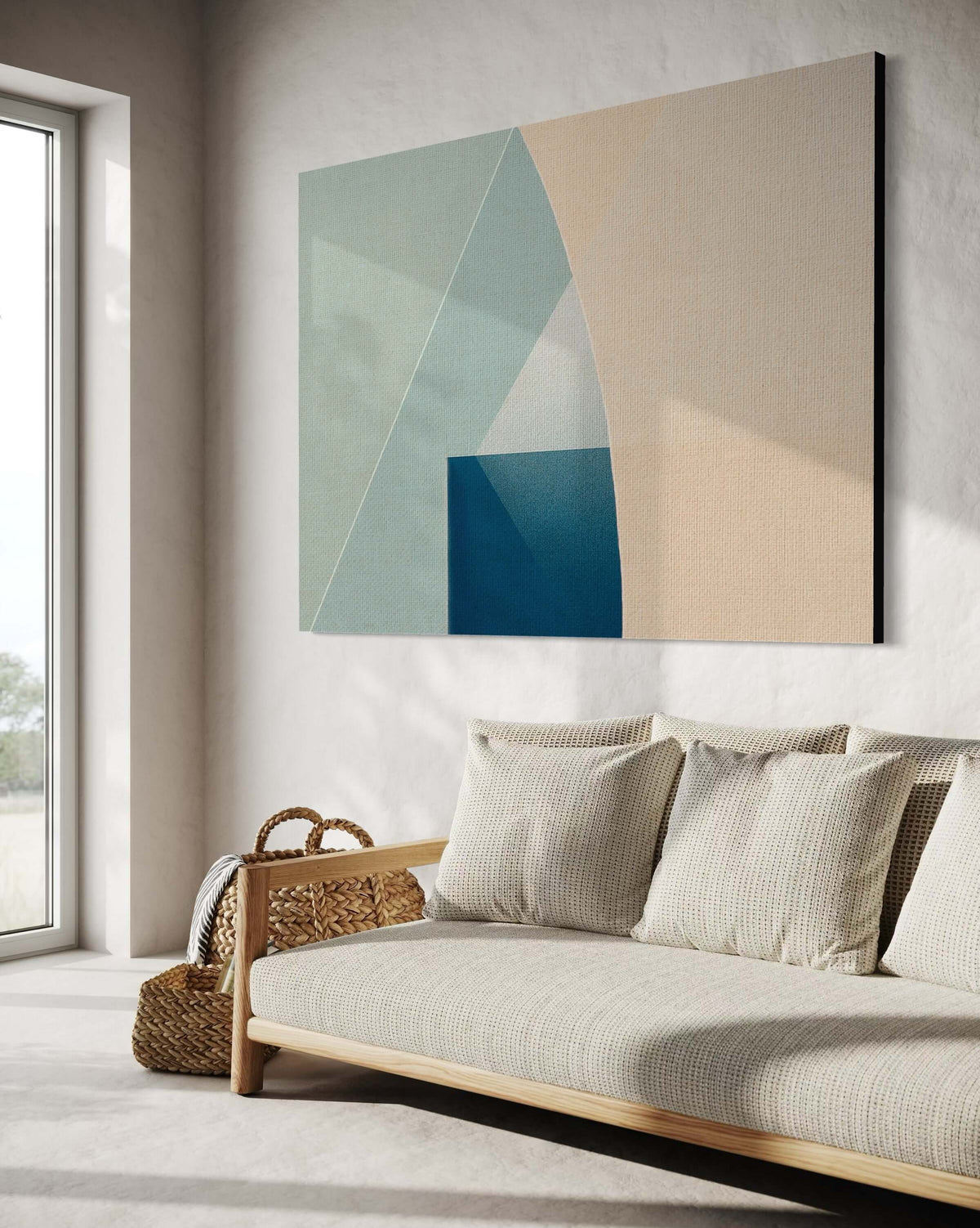 Geometric Sailing 04 - Hand Painting
