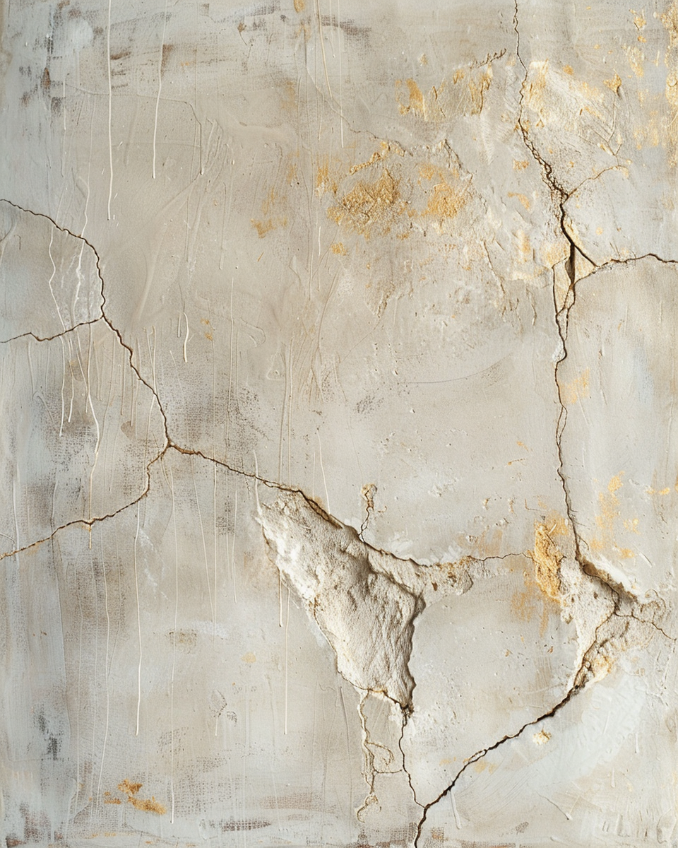 Golden Cracked Earth