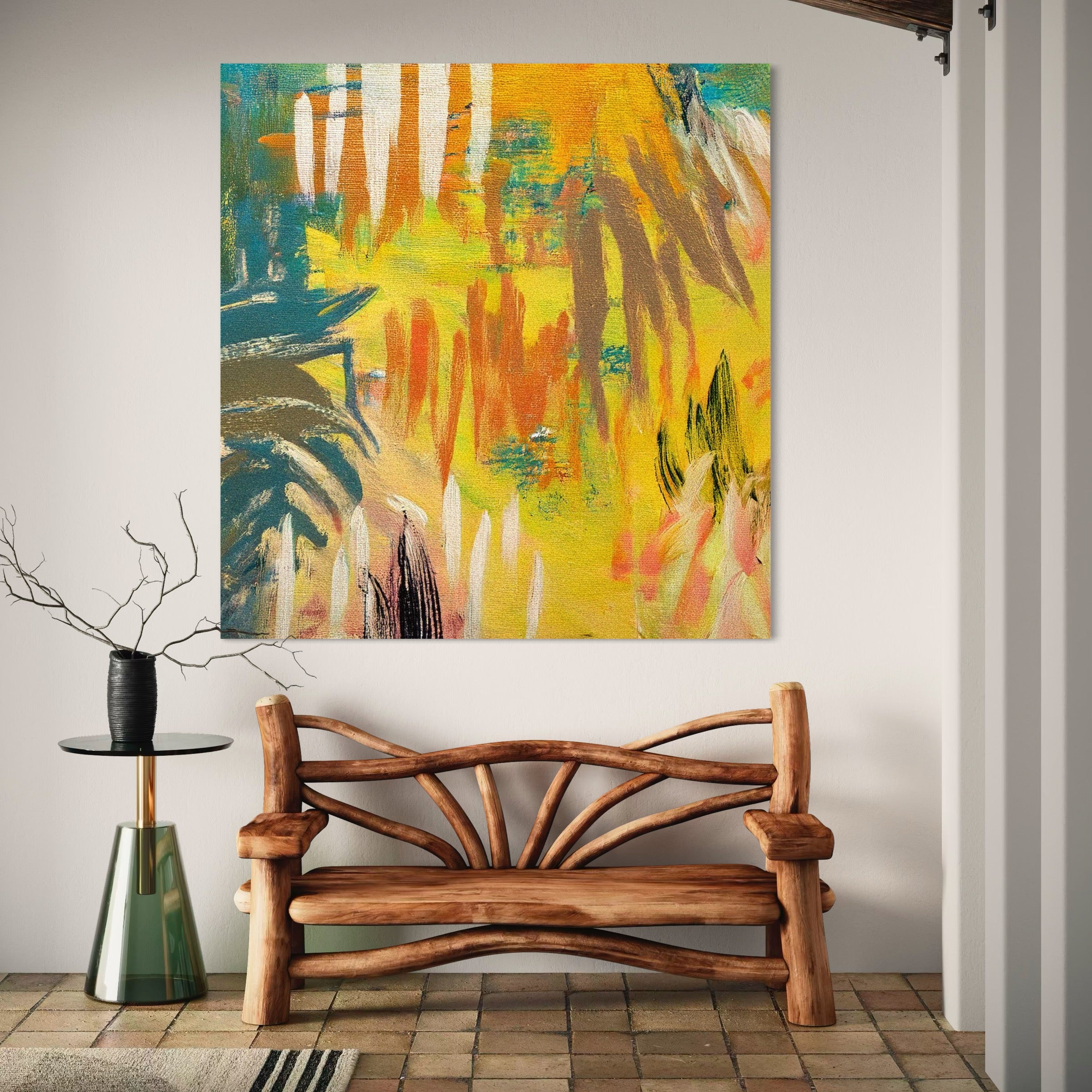 Golden Hour Abstraction