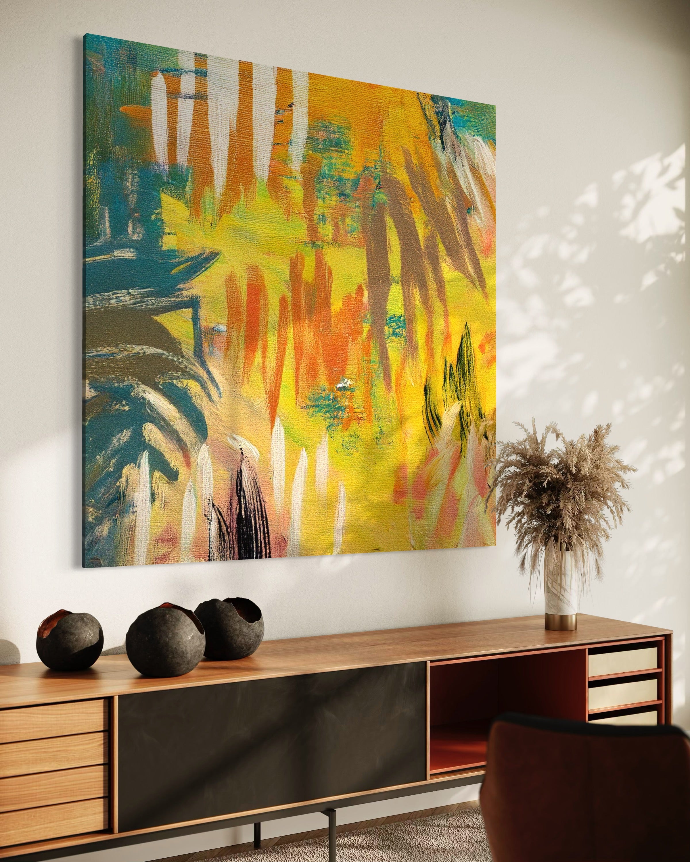Golden Hour Abstraction