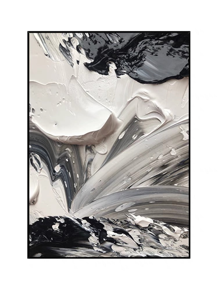 Oil Painting white image