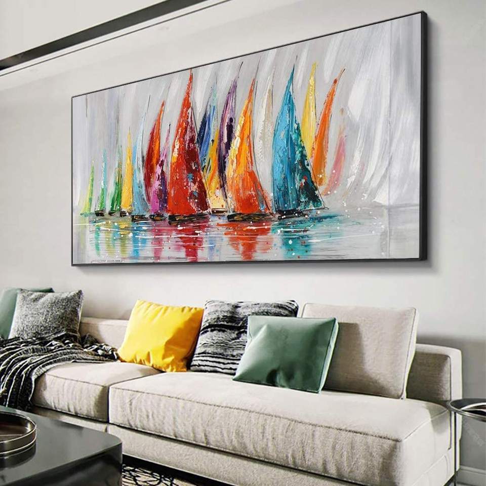 Attraverso le tempeste facciamo il tempo Dining Room Wall Art