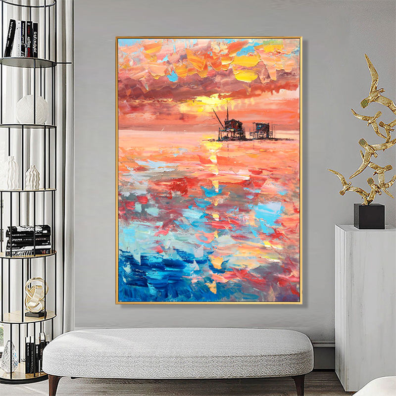 Pink Sky and Sunset