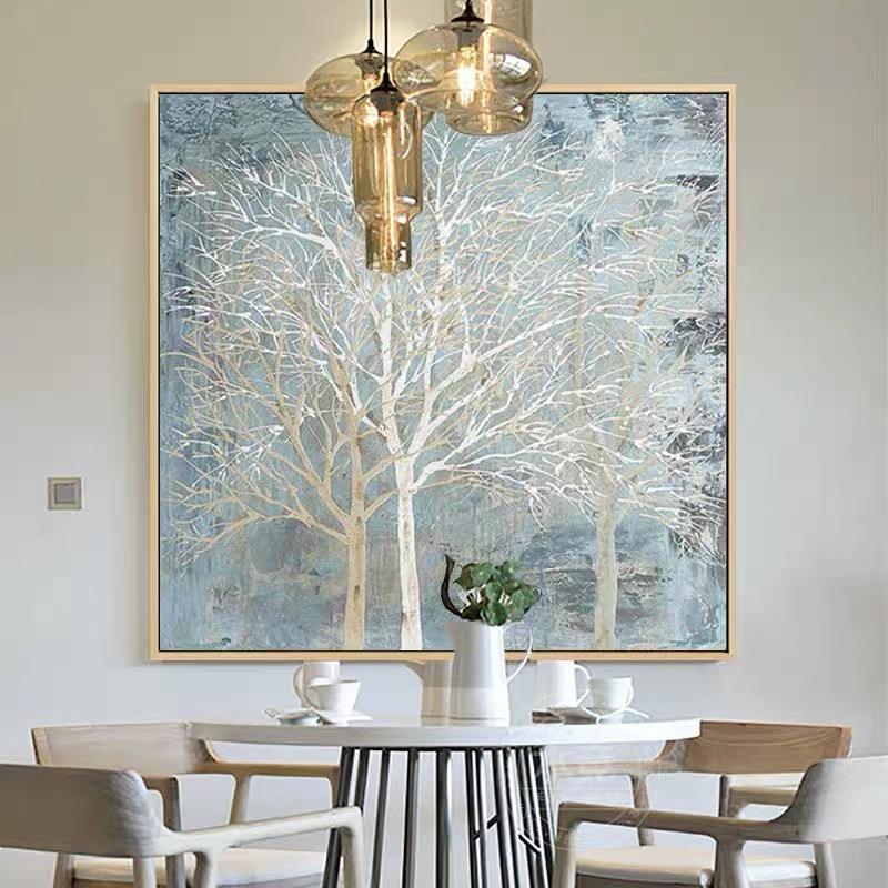 Winter Breeze - Hand Painting