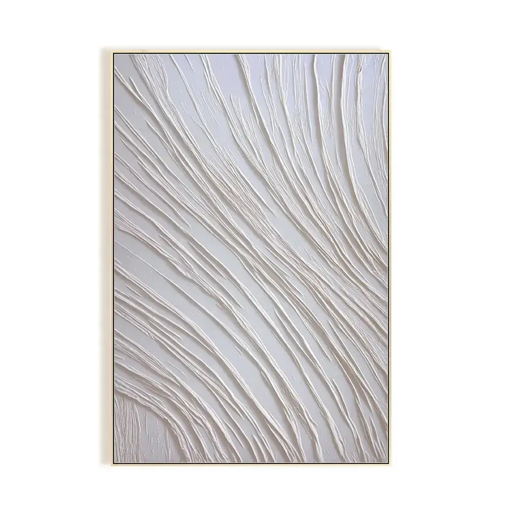 White Adventure - Hand Painting