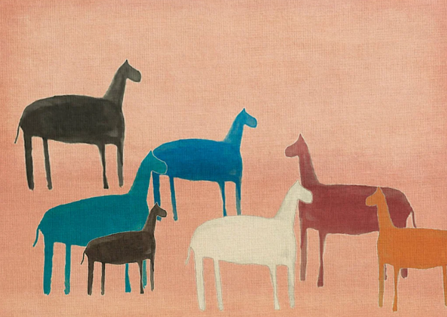 Herd Huddle Dining Room Wall Art