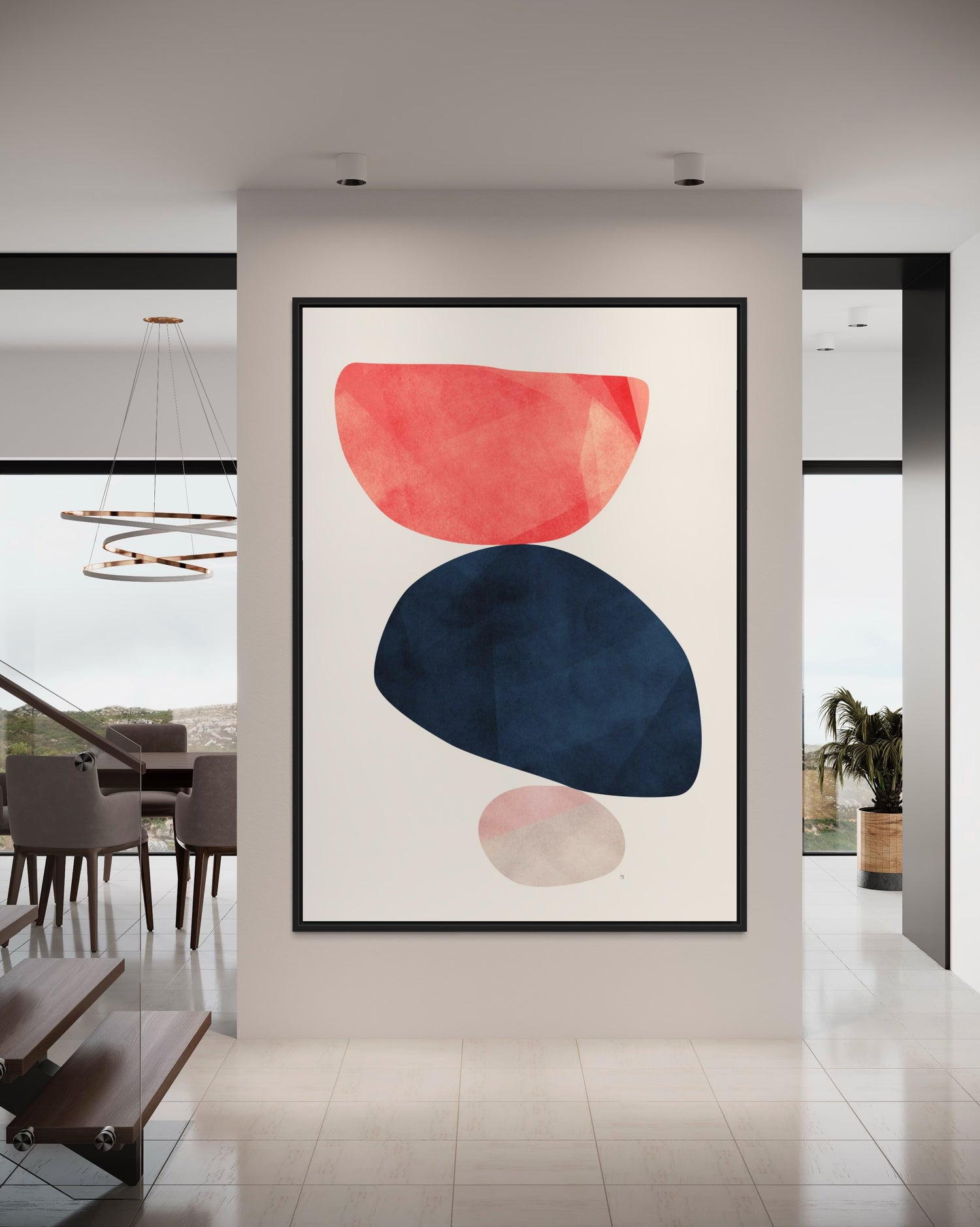 Equilibrio 2 Dining Room Wall Art