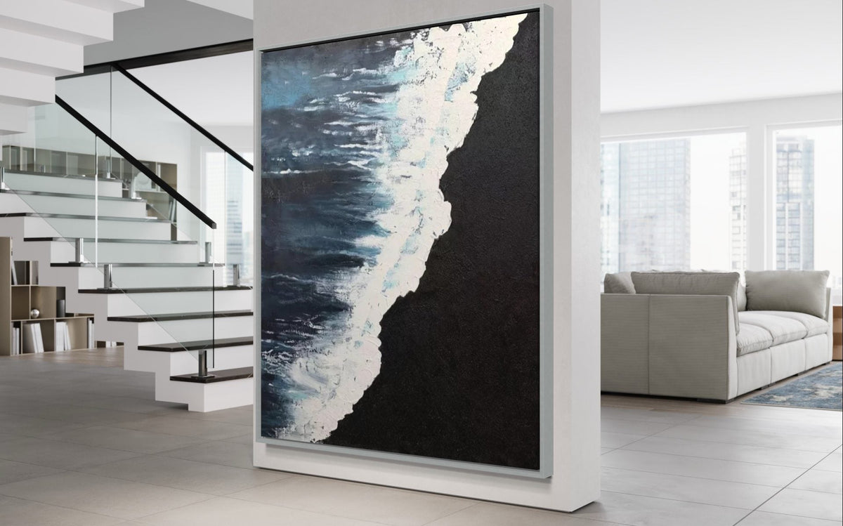 The Seaside - Hand Painting