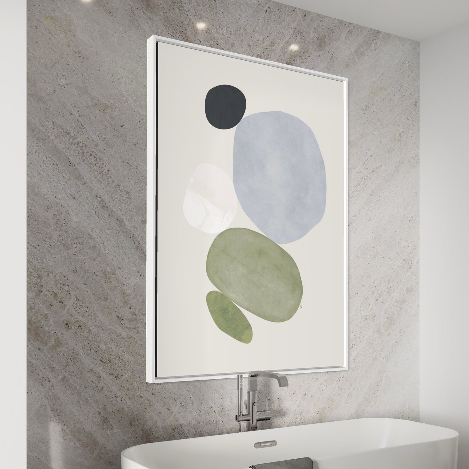 Equilibrio 9 Wabi Sabi Wall Art