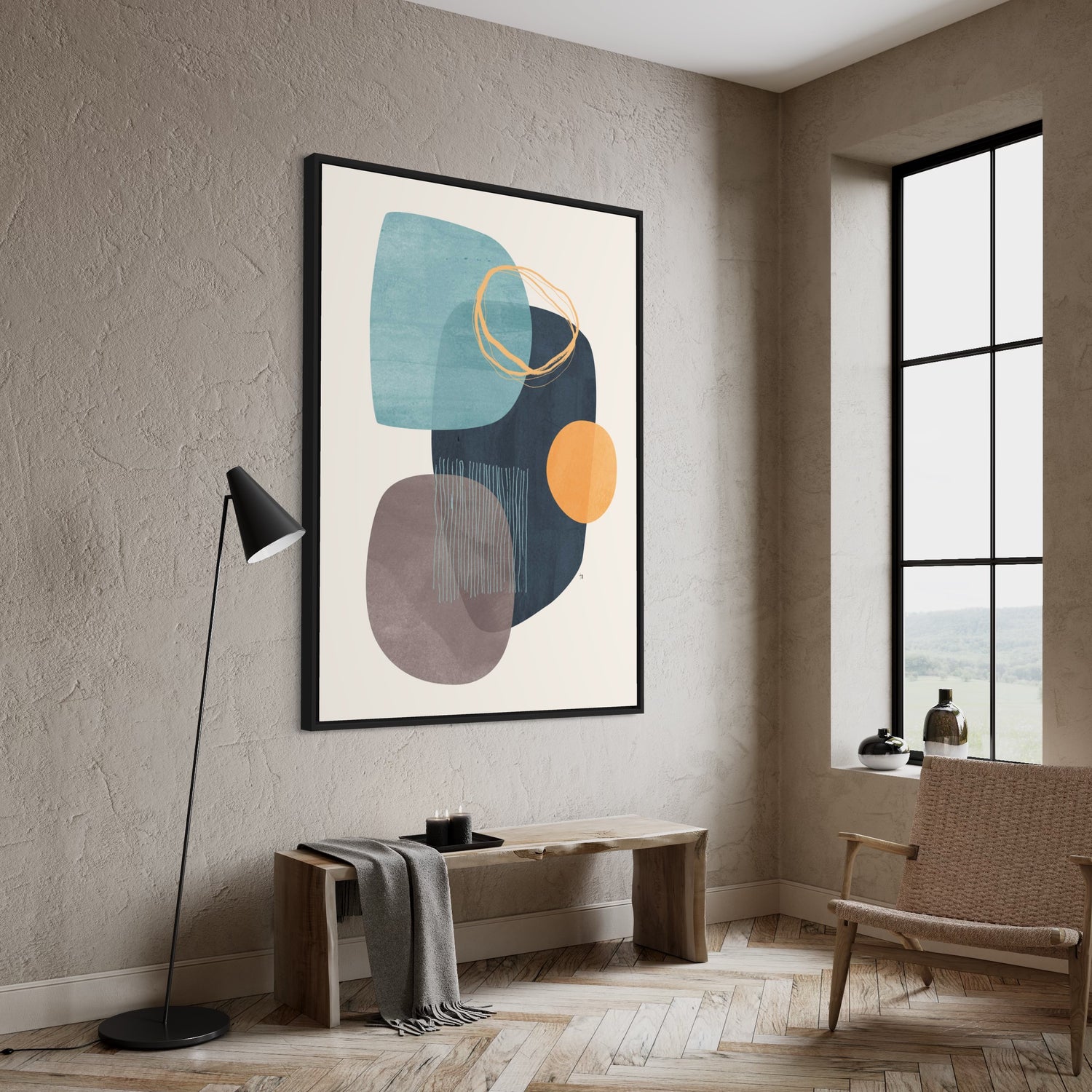 Cyra Mid Century Modern Art