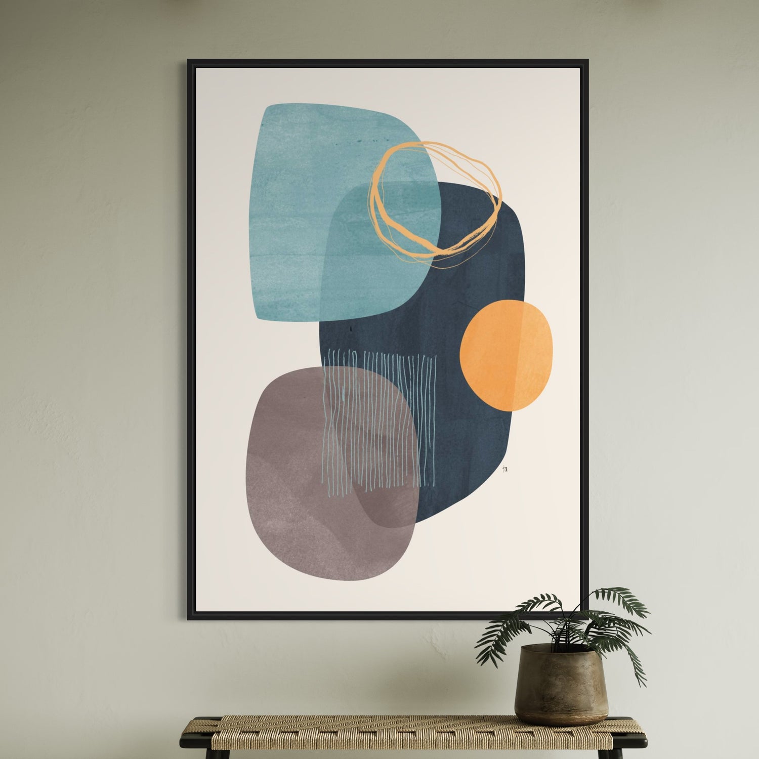 Cyra Mid Century Modern Art