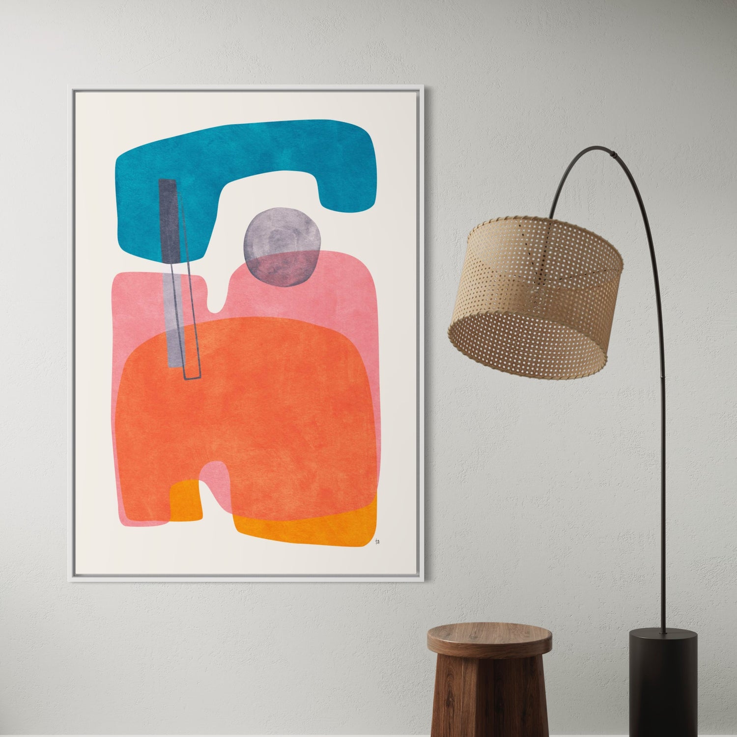 Lumina Pink Wall Art