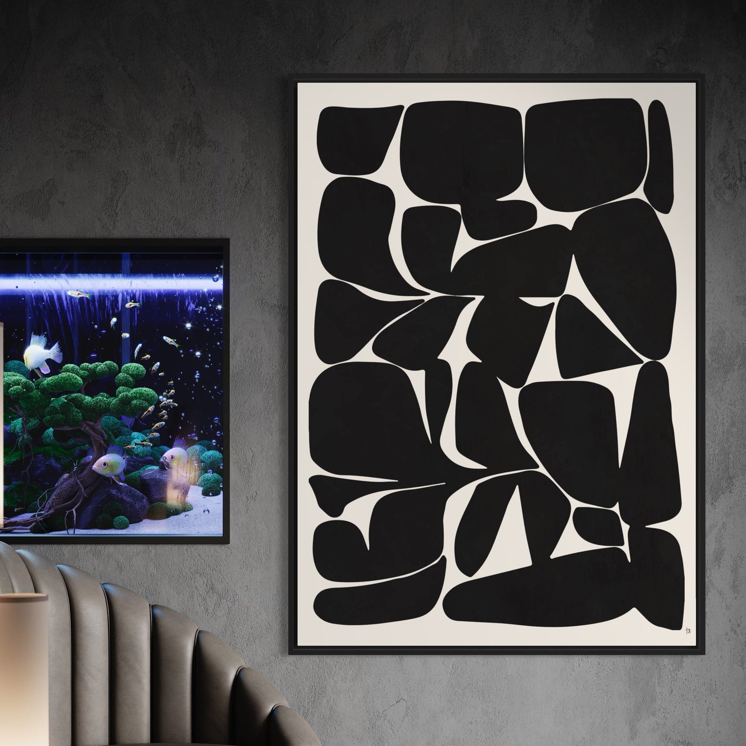 Umbra Mid Century Modern Art