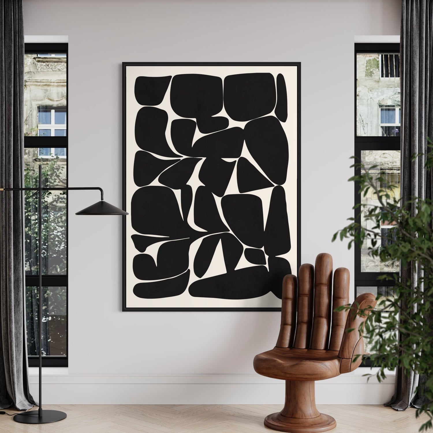 Umbra Mid Century Modern Art