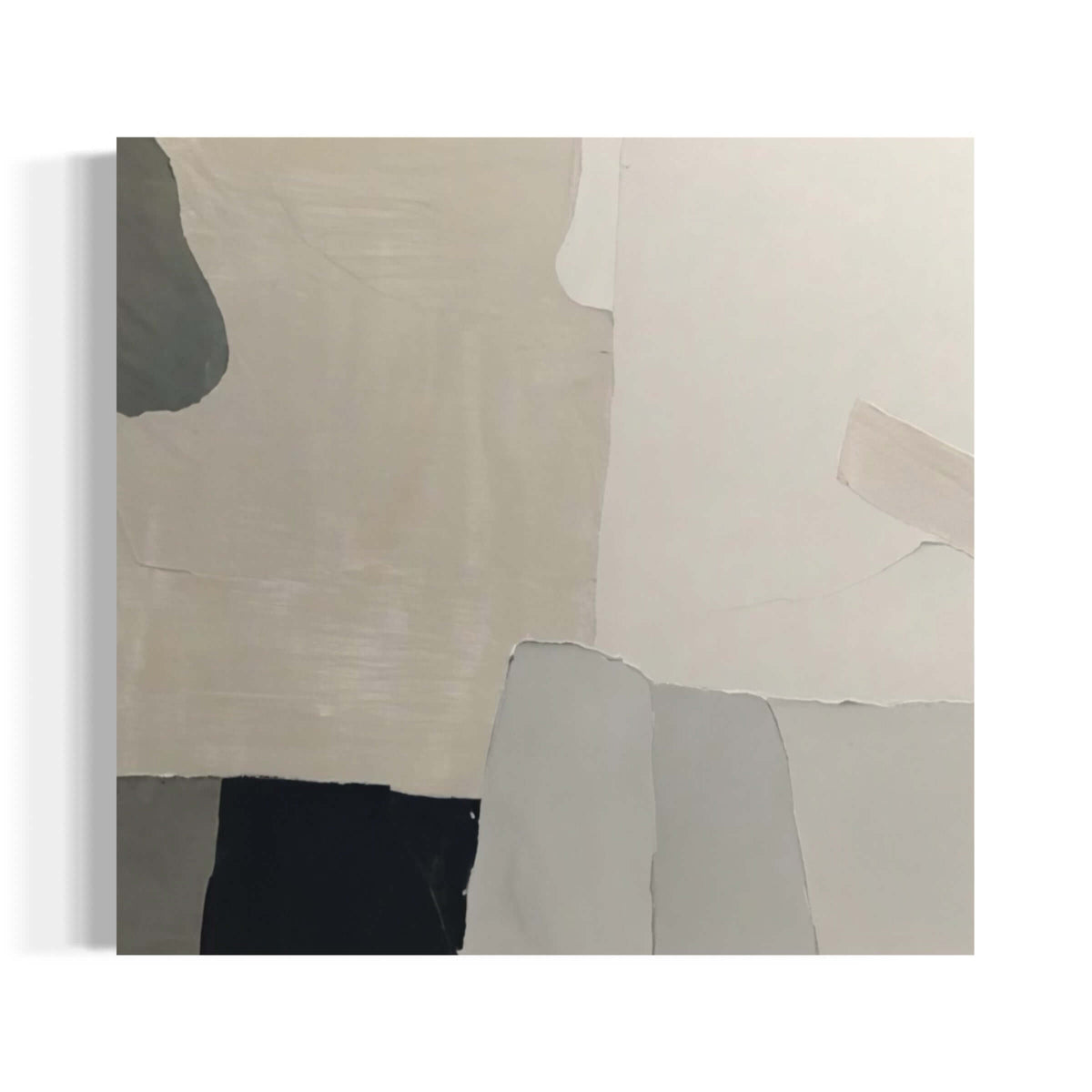 Neutral Geometry - Hand Painting