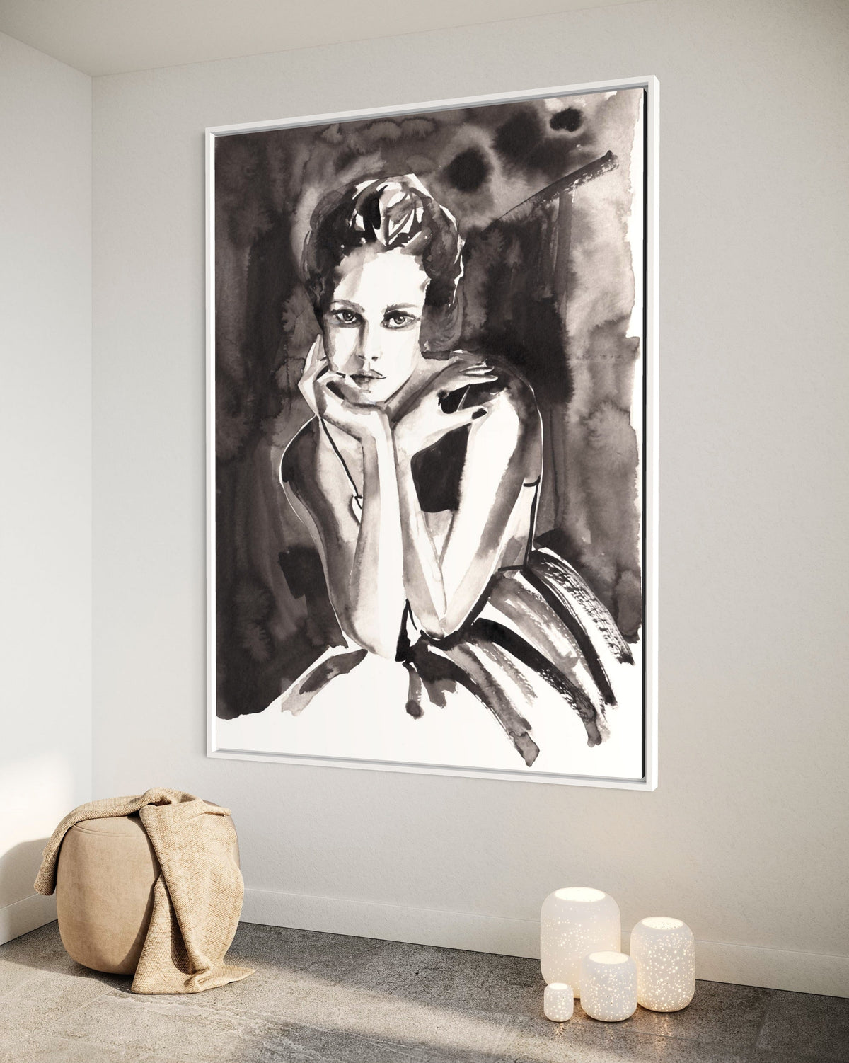 Diamond Doll - Hand Painting