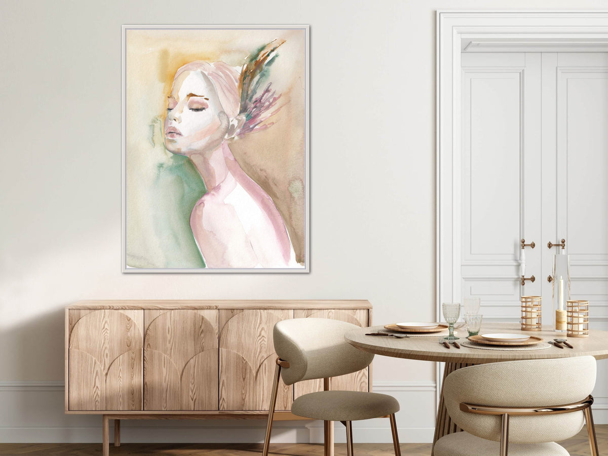 She Who Whispered Wild - Hand Painting