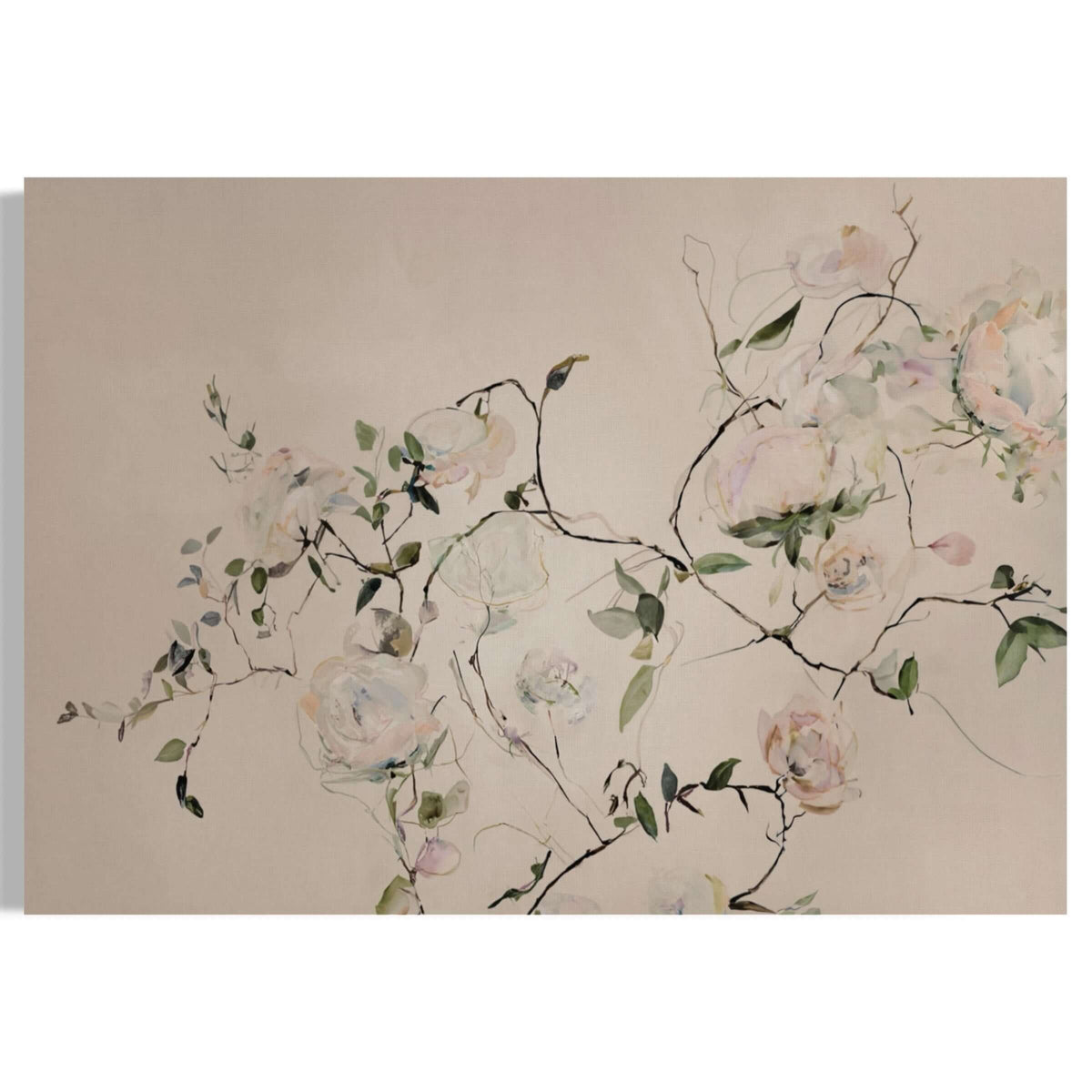 Pastel Vine - Hand Painting