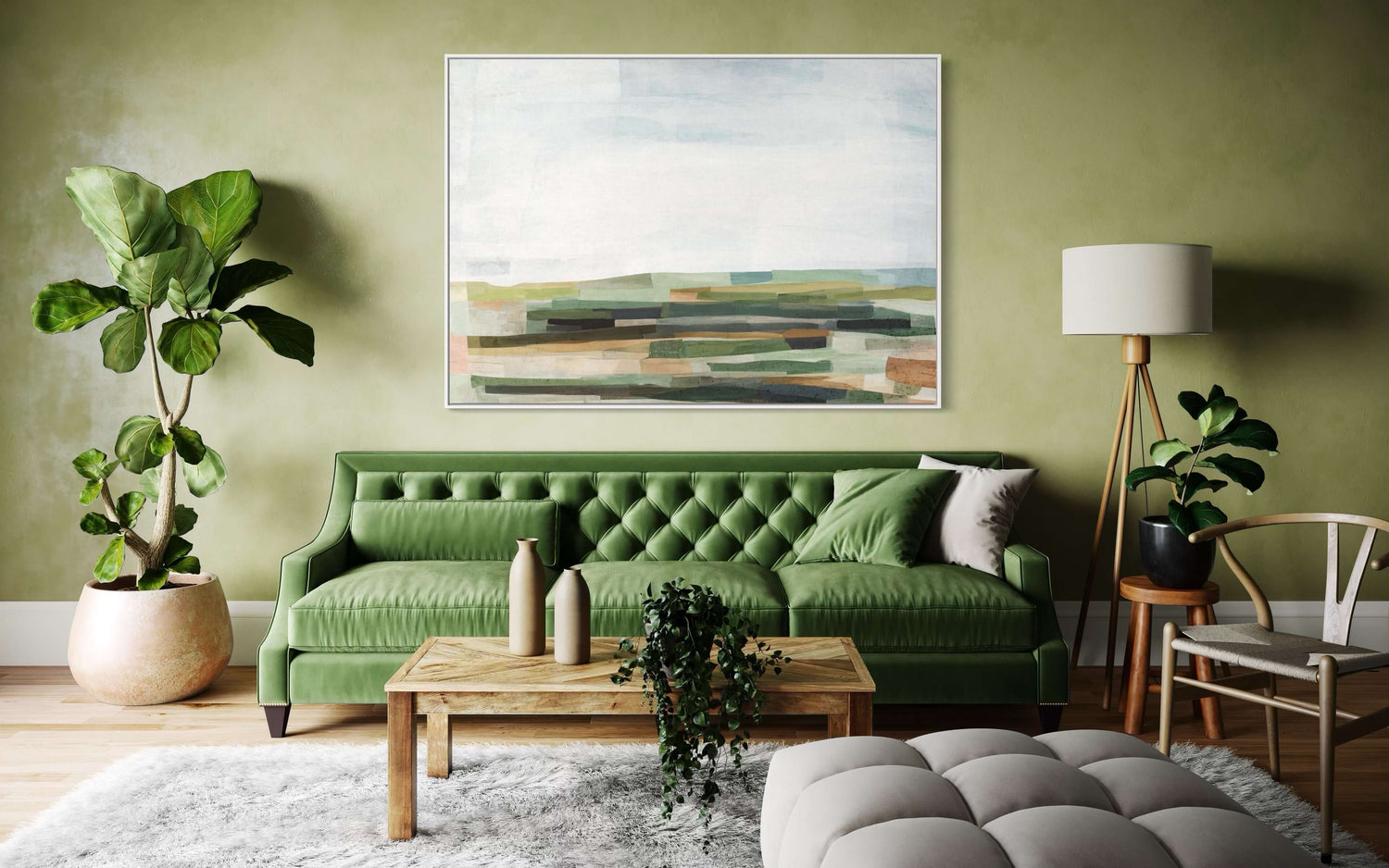 Harvest Abstract Dining Room Wall Art
