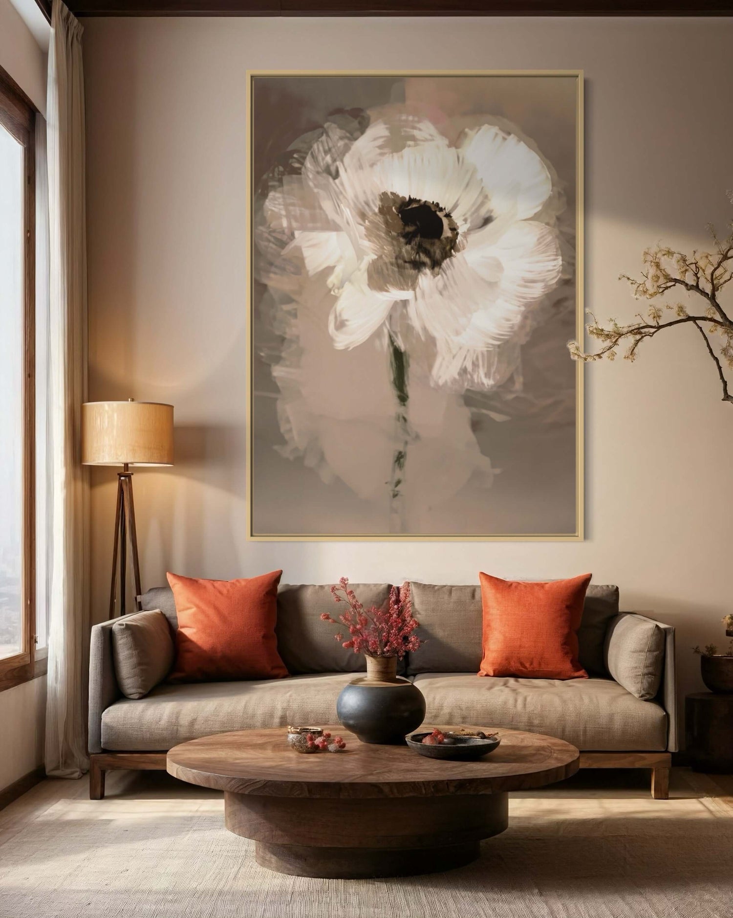 Muted Daisy Landscape
