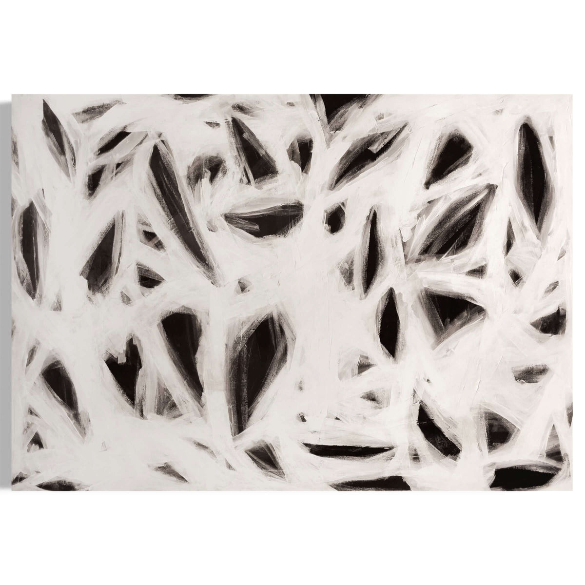 Hidden Heart Abstract - Hand Painting