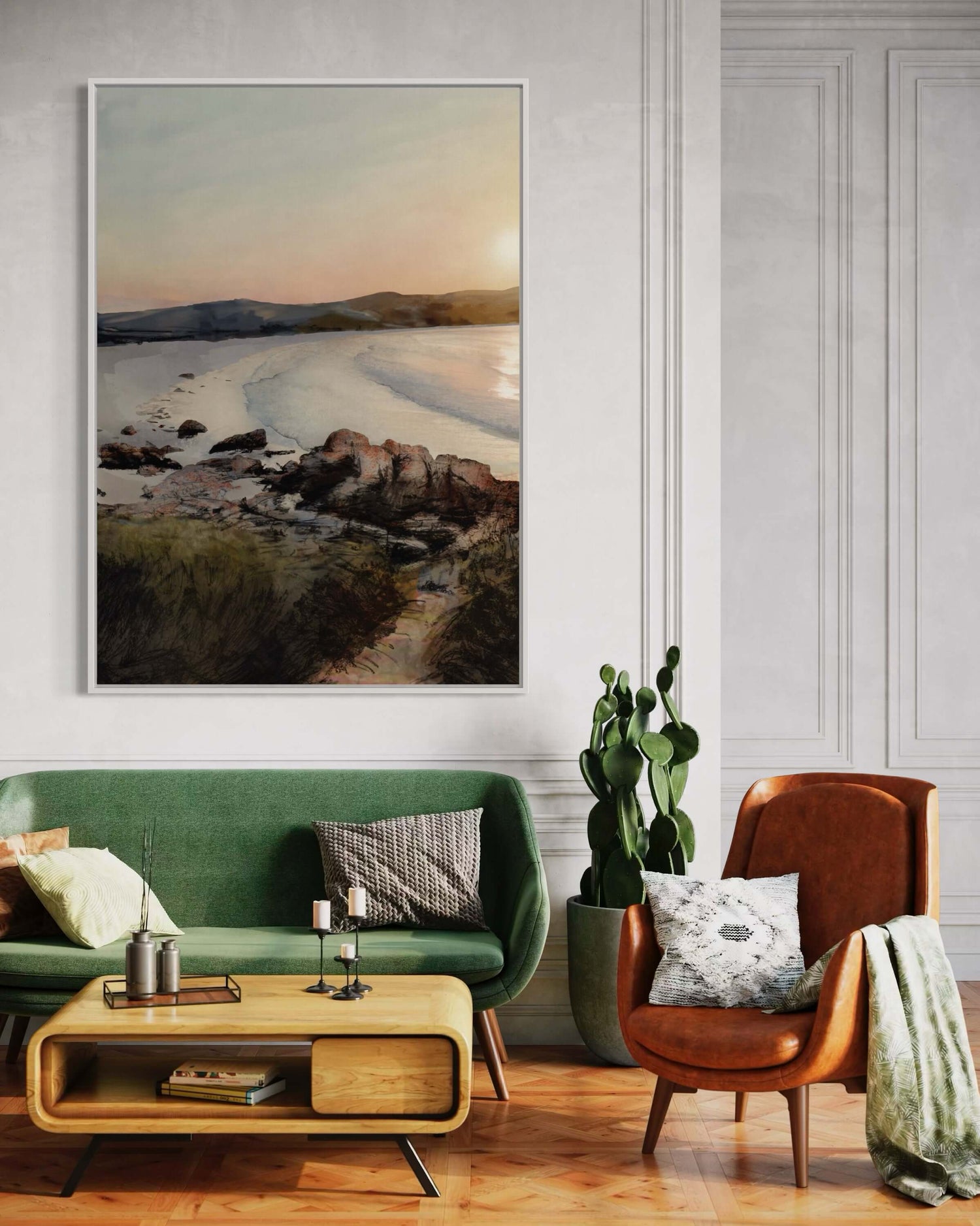 Binalong Bay Beach Lounge Wall Art
