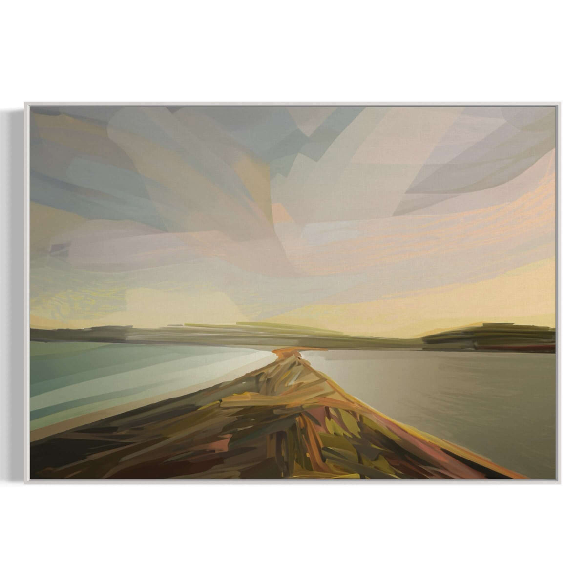 Brunny Island Neck - Hand Painting