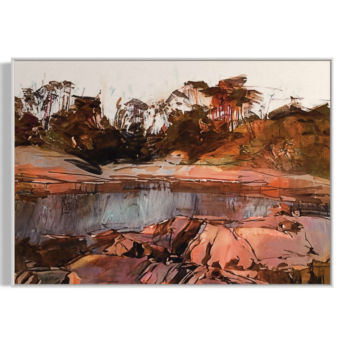 Honeymoon Bay - Hand Painting