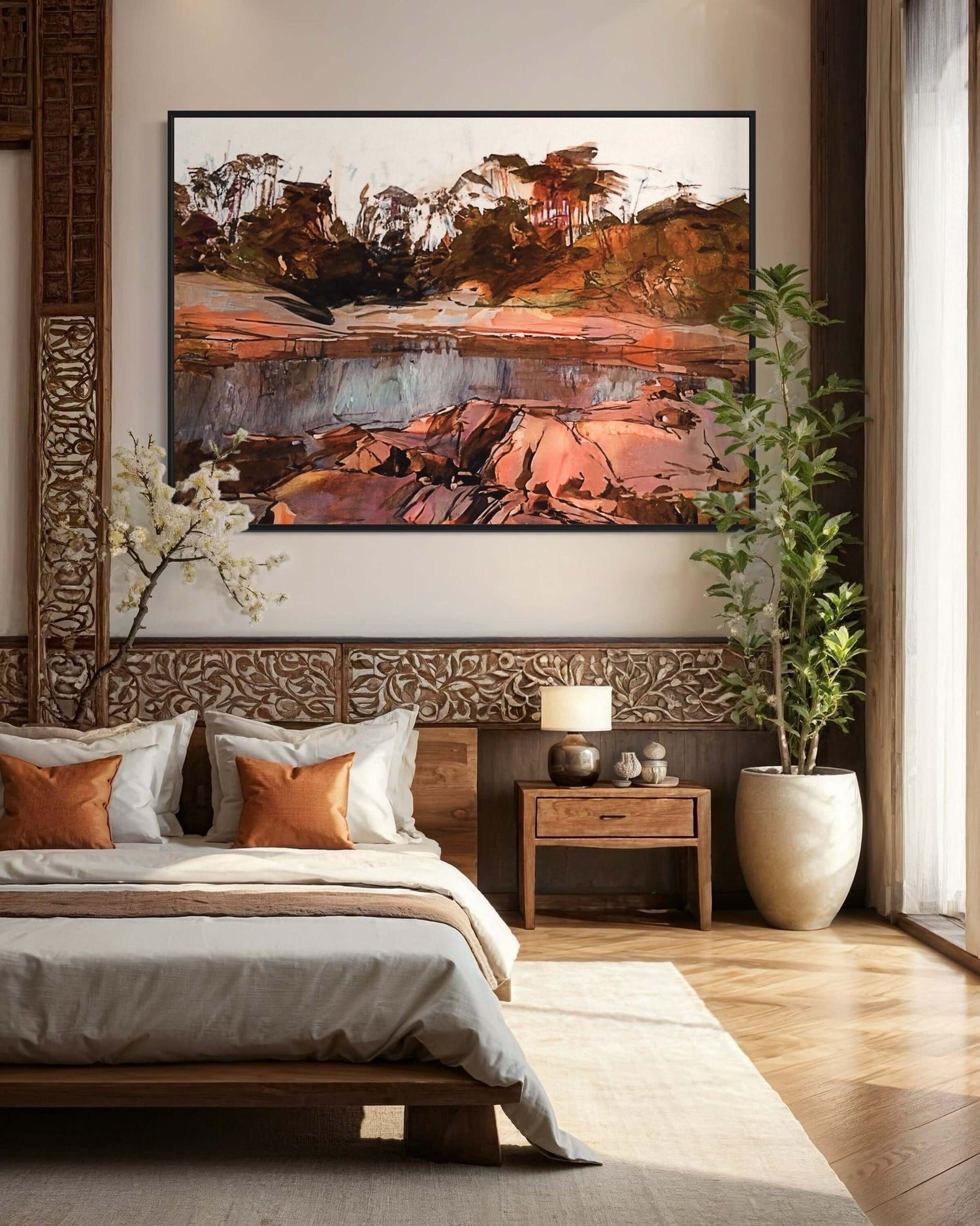 Bahía de la Luna de Miel  Dining Room Wall Art