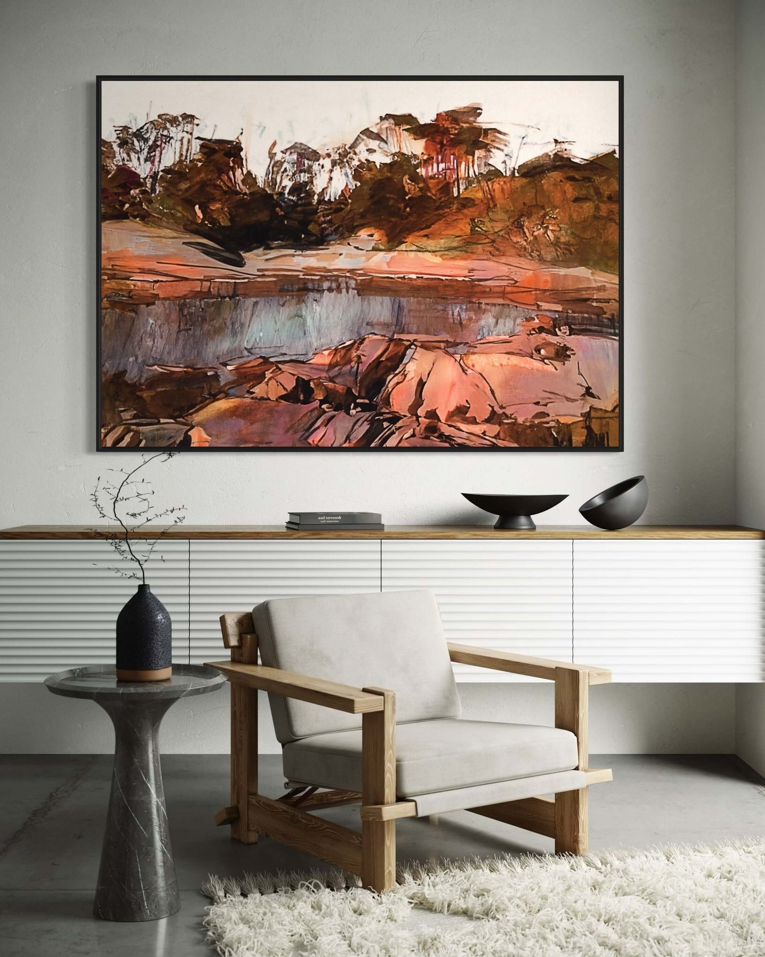 Bahía de la Luna de Miel  Dining Room Wall Art