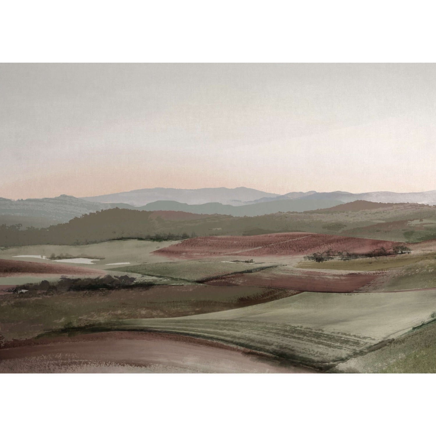 Tierras agrícolas del noroeste  Dining Room Wall Art