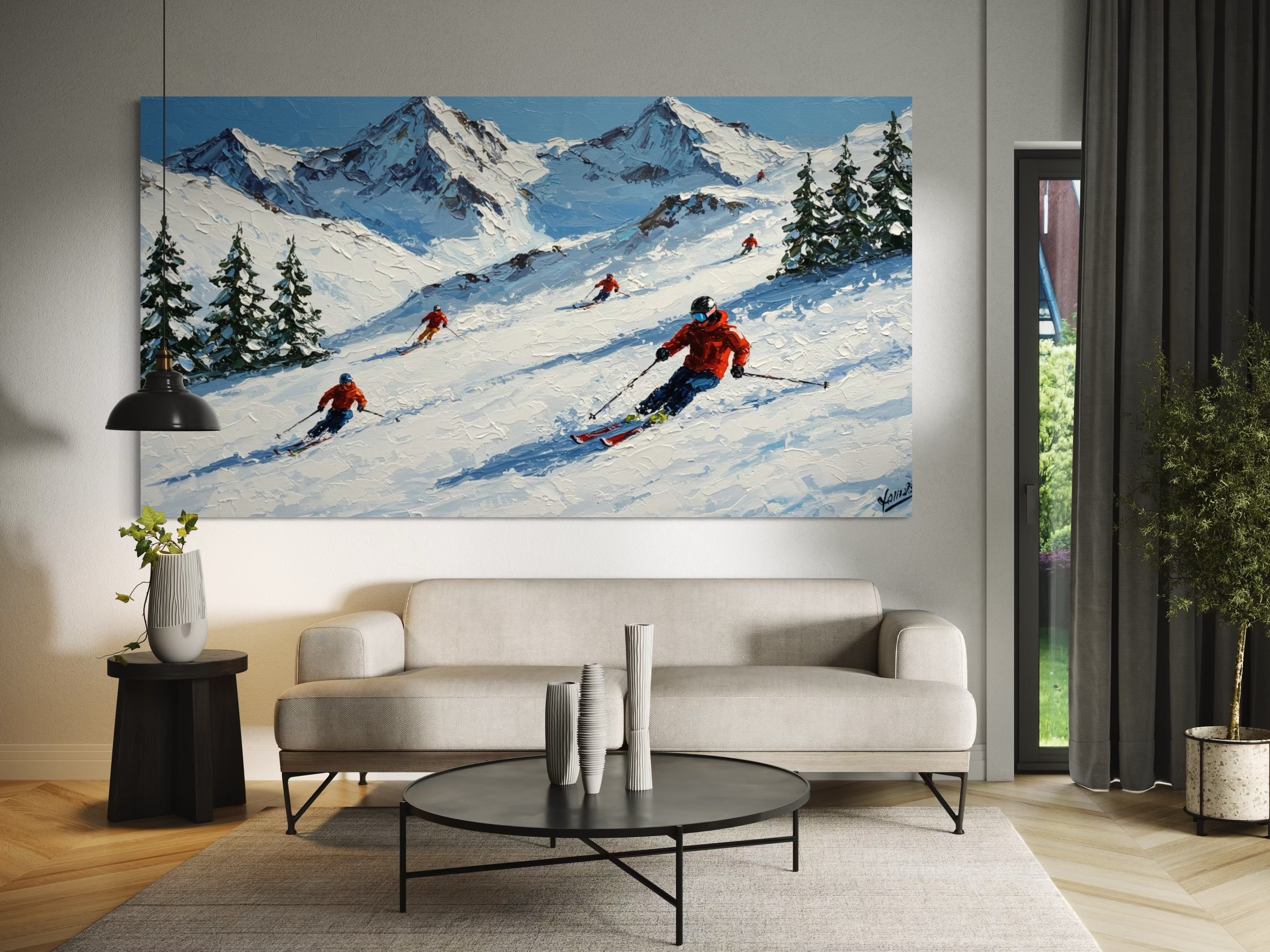 Der Skifahrerpfad 2