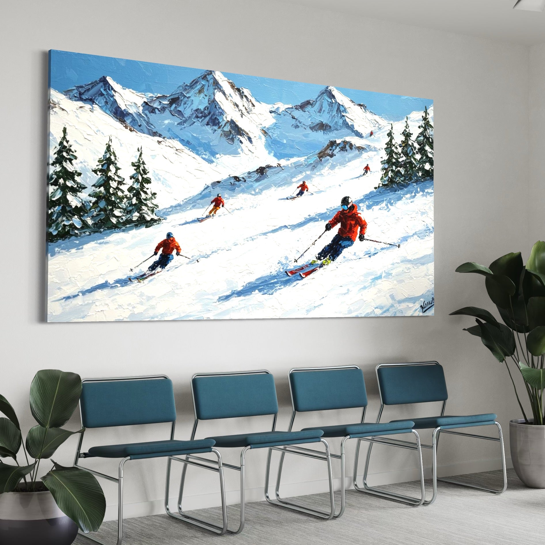 Der Skifahrerpfad 2