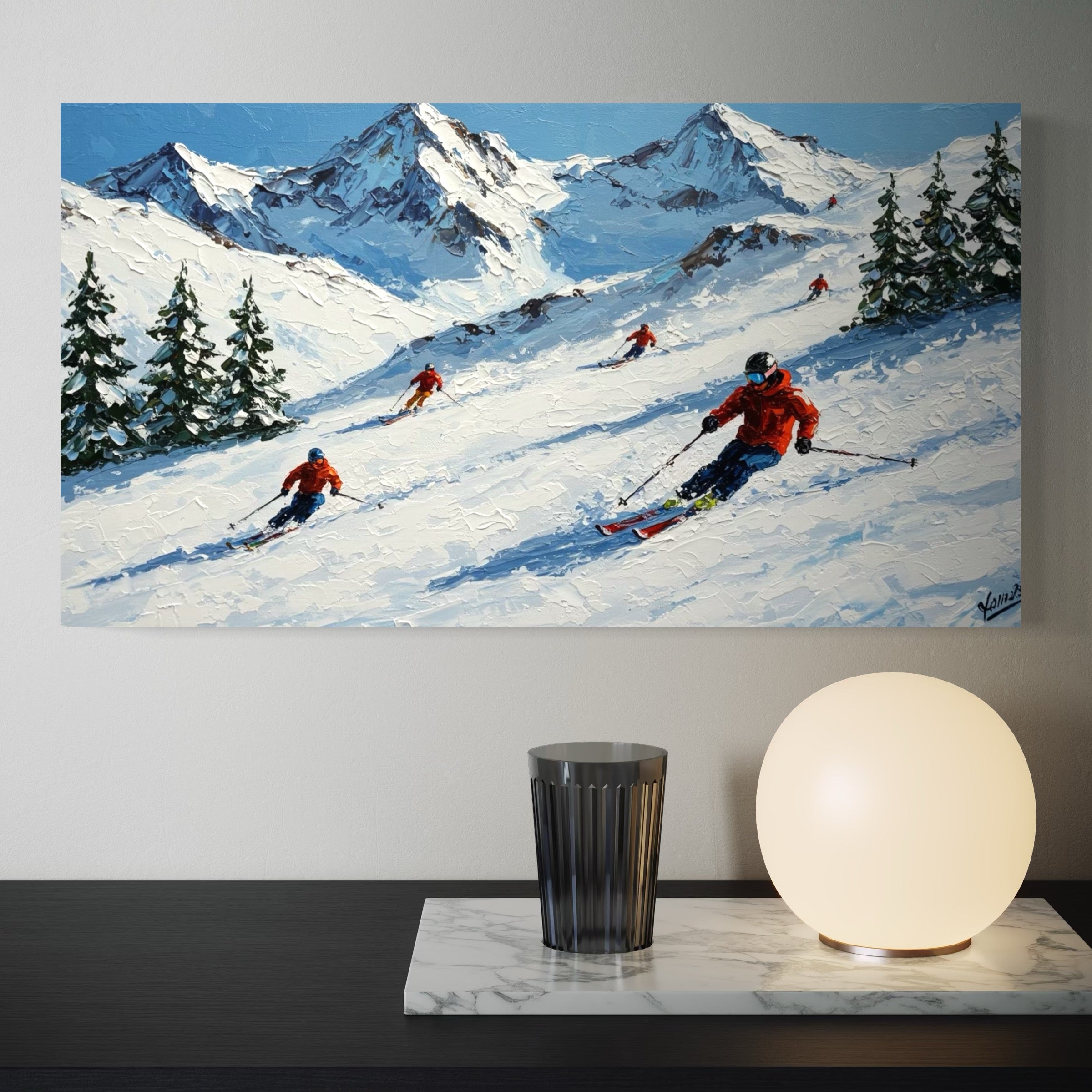 Der Skifahrerpfad 2