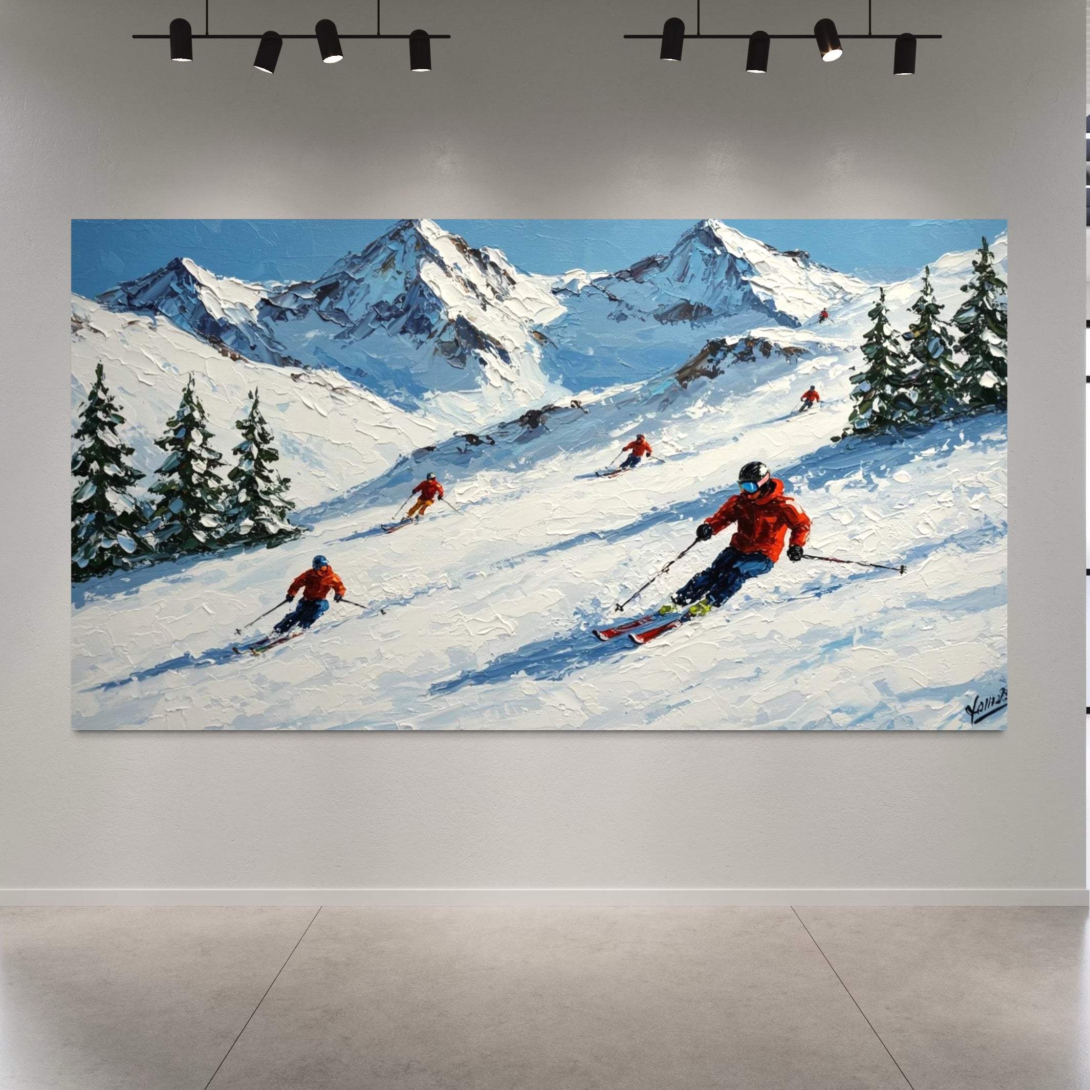 Der Skifahrerpfad 2