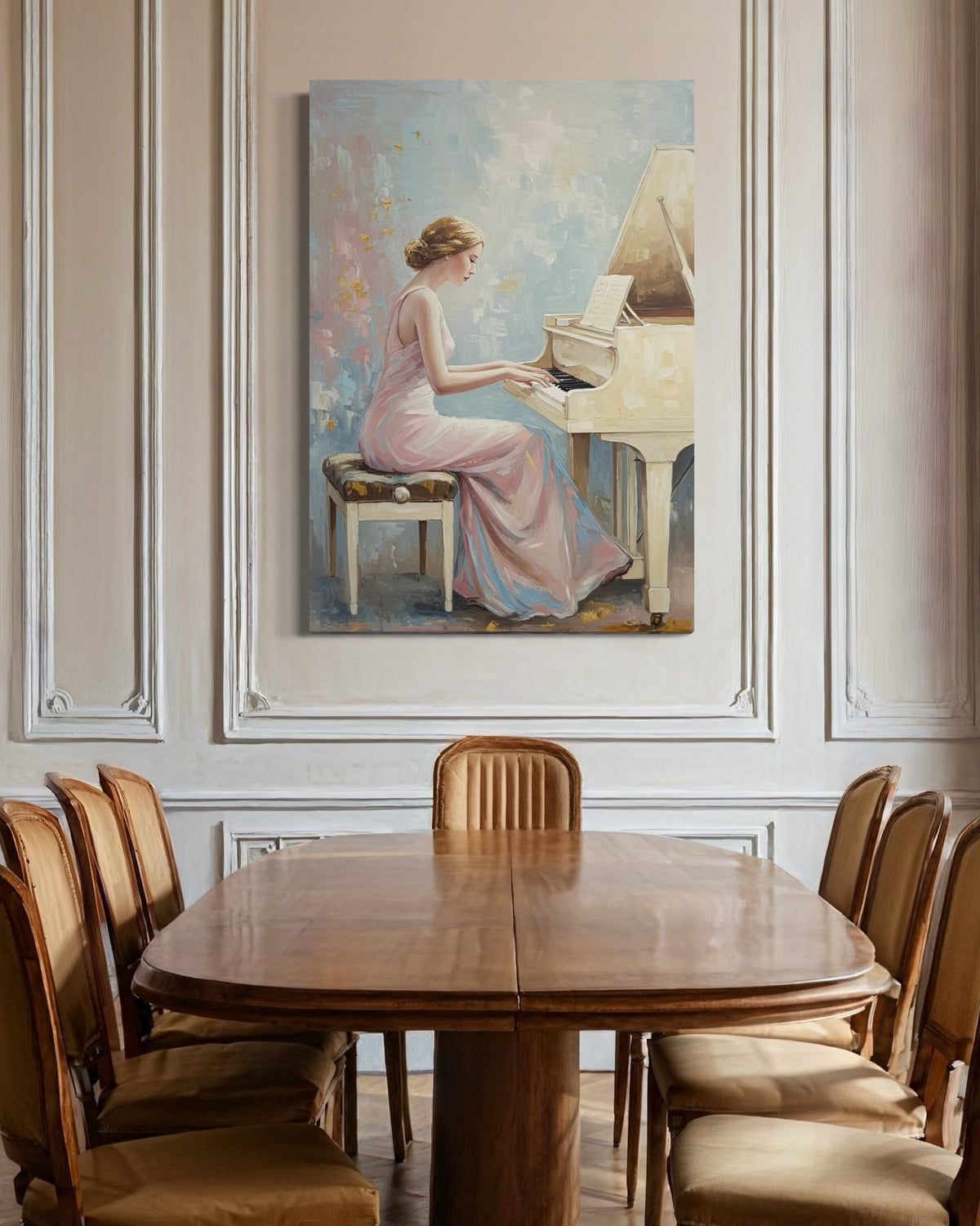 Pianist’s Reverie - Hand Painting