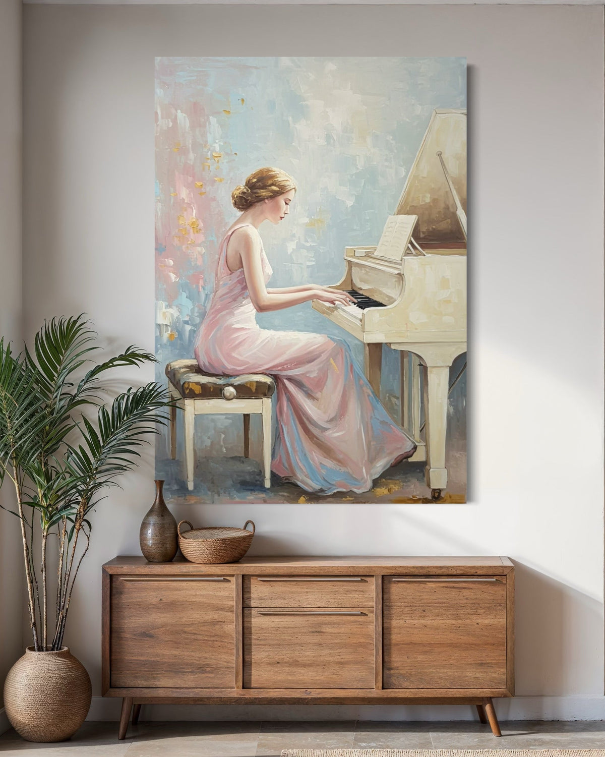 Pianist’s Reverie - Hand Painting