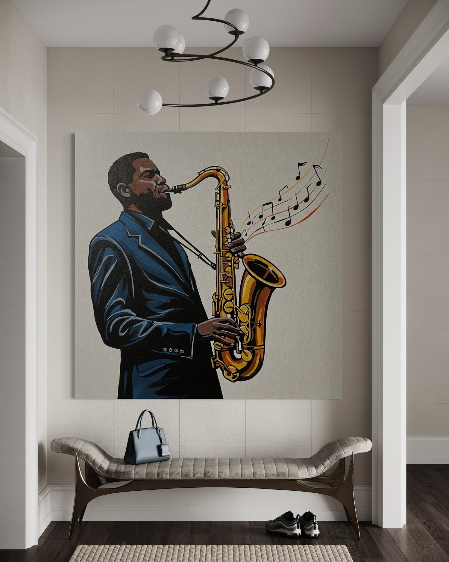 Notes in the Air Cuadrado