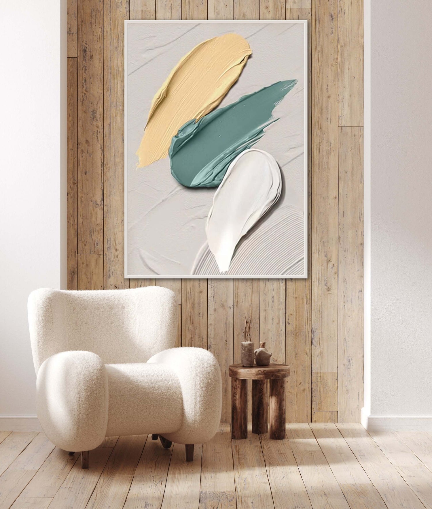 Tre diverse Dining Room Wall Art