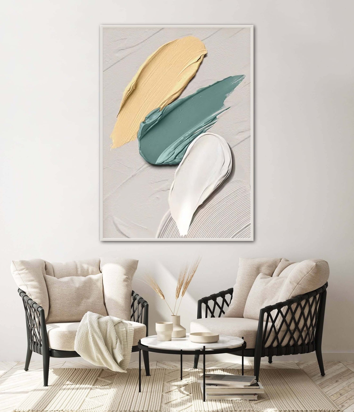Tre diverse Dining Room Wall Art