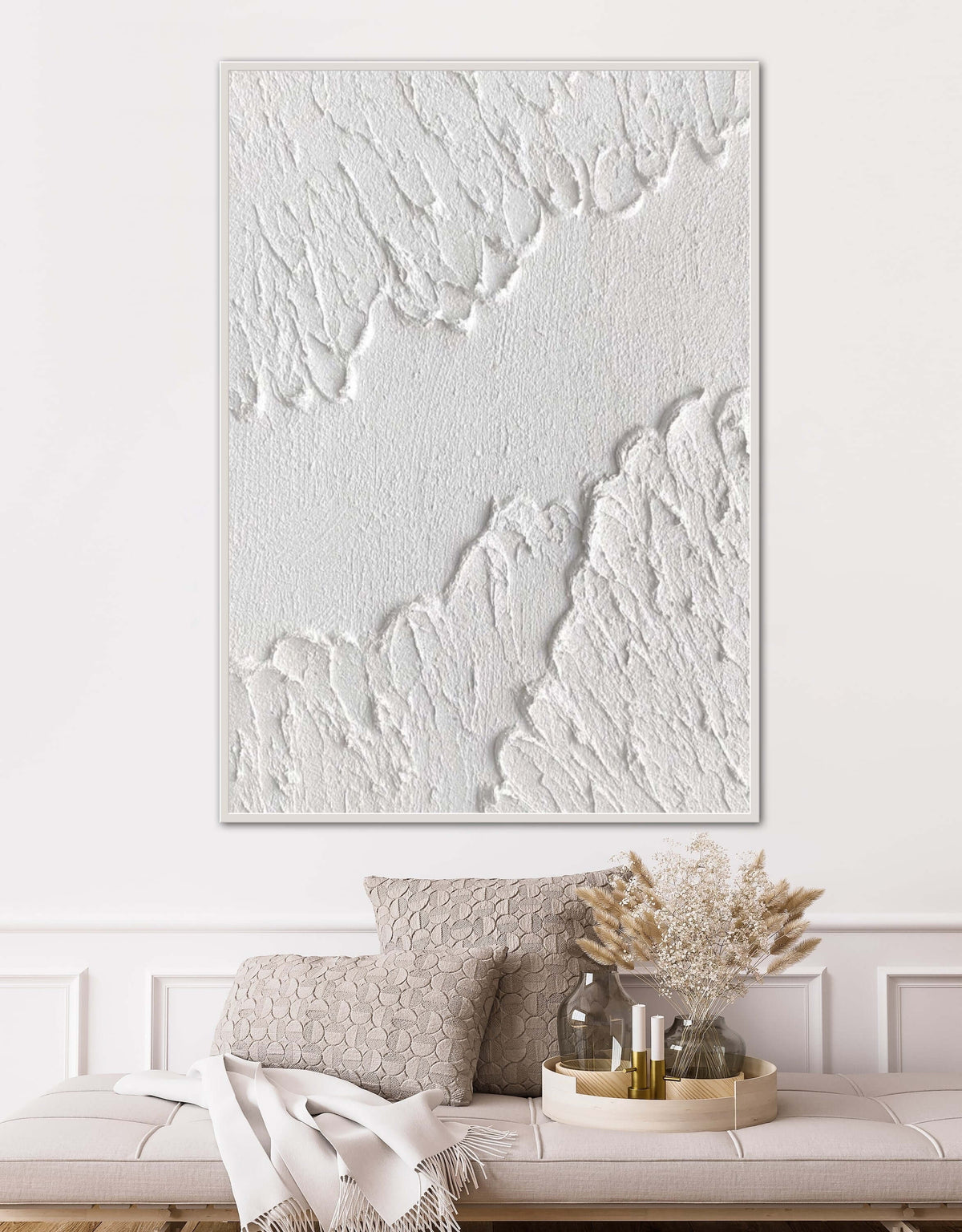 Frosty Whispers - Hand Painting