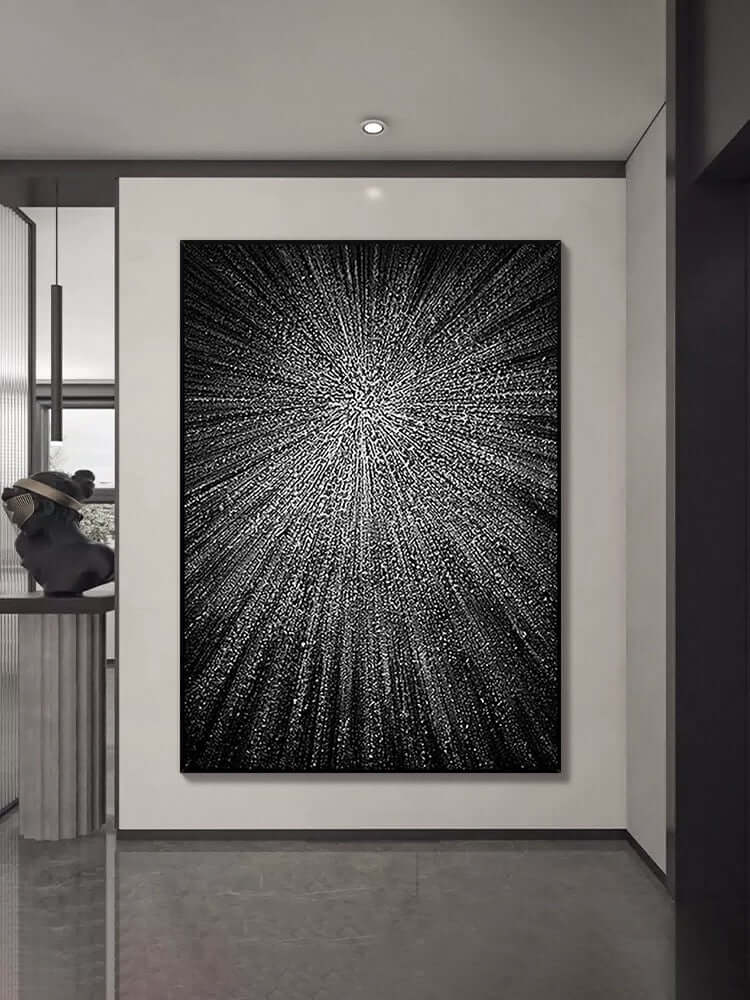 Meteors Wall Art - Hand Painting
