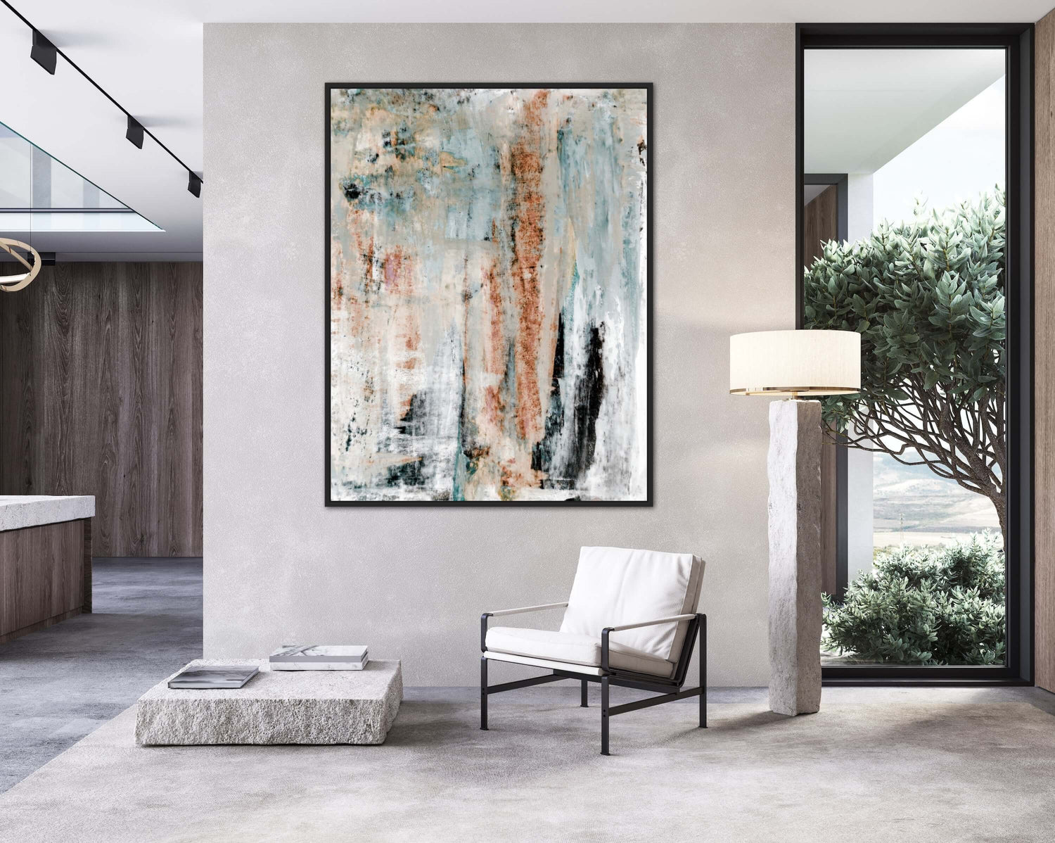 Tapestry of Colors Staircase Wall Art