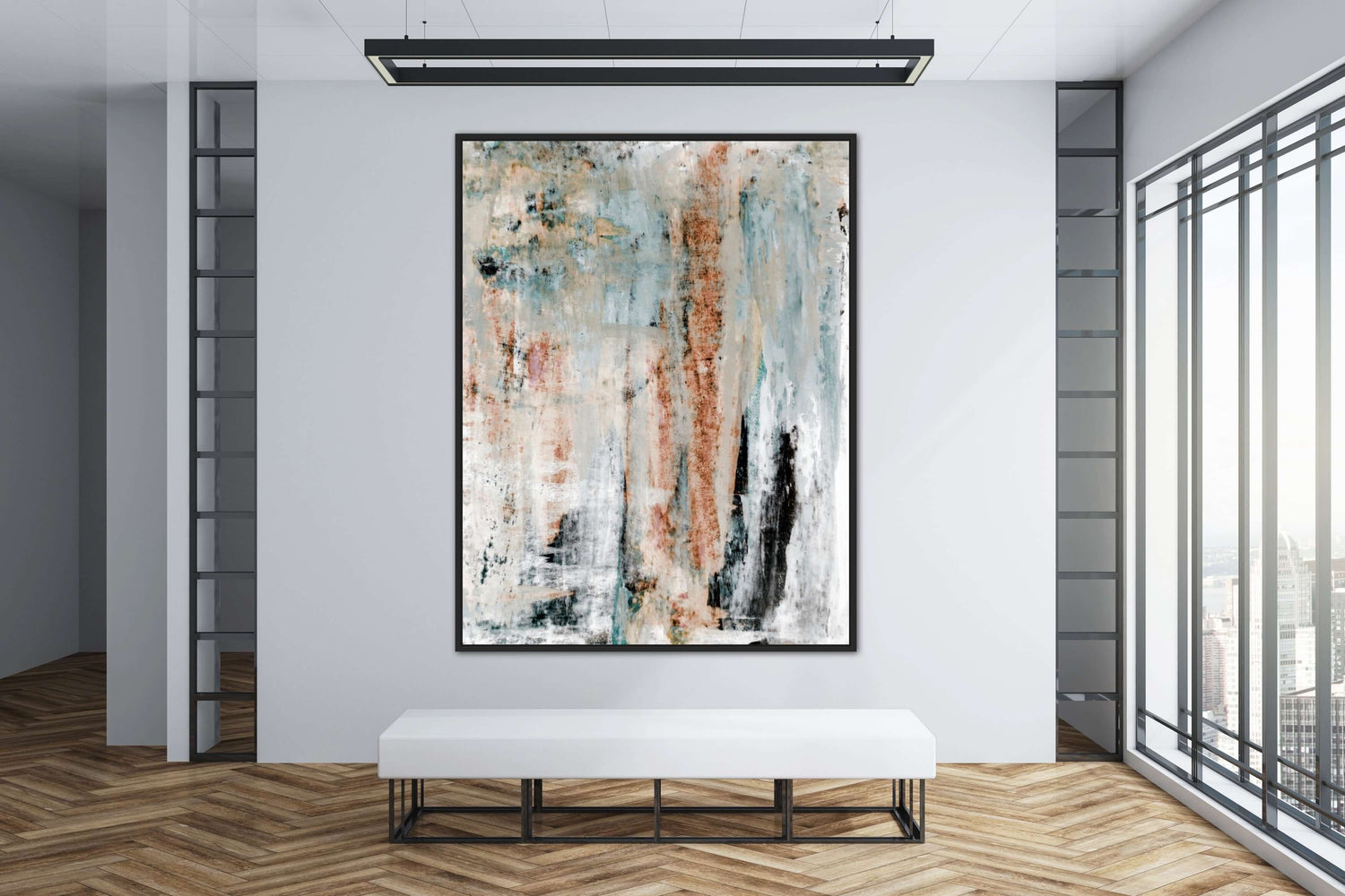 Tapestry of Colors Staircase Wall Art