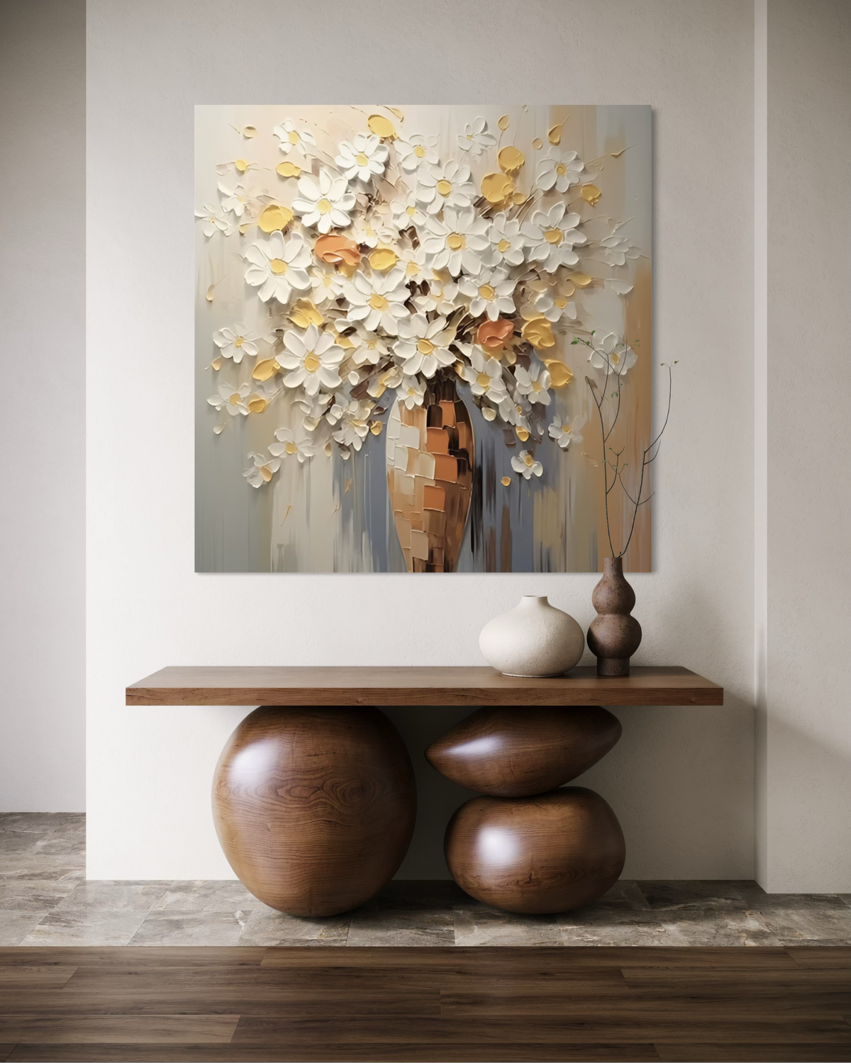 Petal Vase - Hand Painting