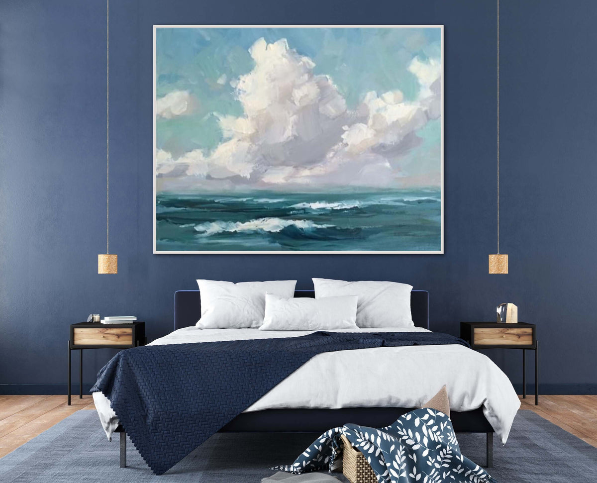 Cloudy Day - Hand Painting