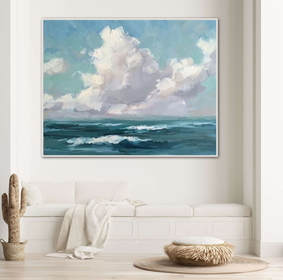 Cloudy Day - Hand Painting