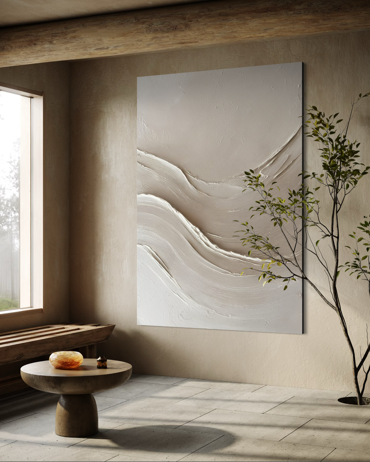 Desert Whispers - Hand Painting