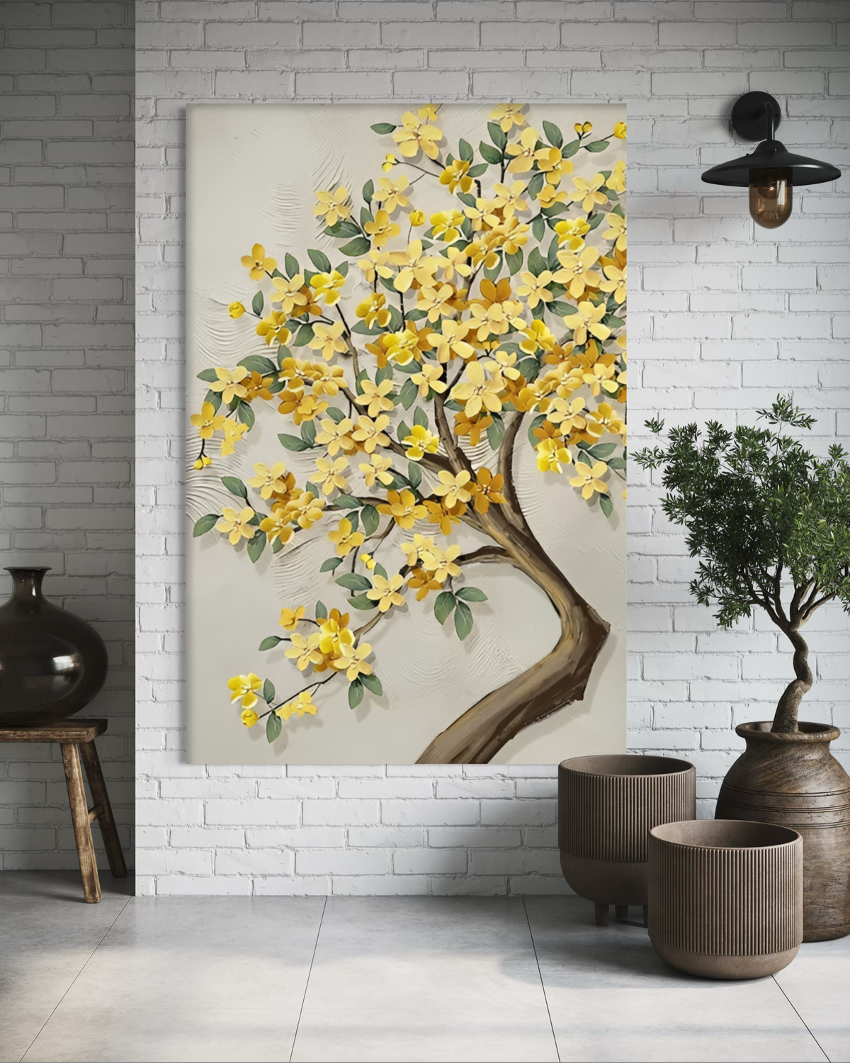 Blooming Canopy 1 - Hand Painting