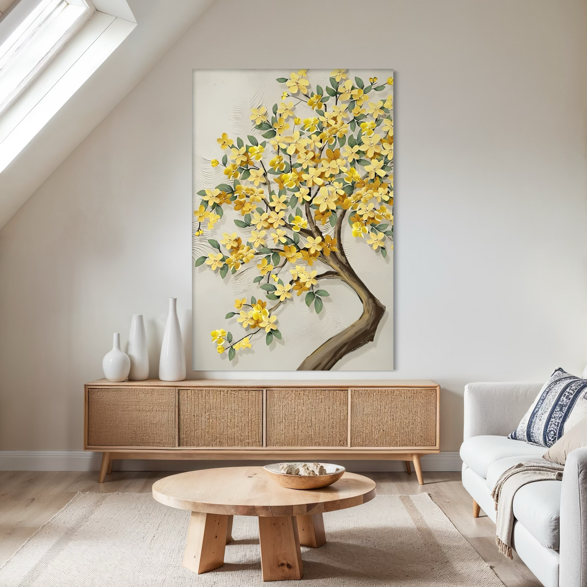 Blooming Canopy 1 - Hand Painting